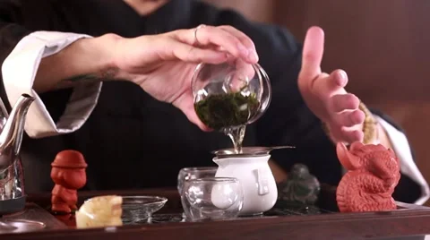 Chinese tea ceremony Stock Footage 21862092