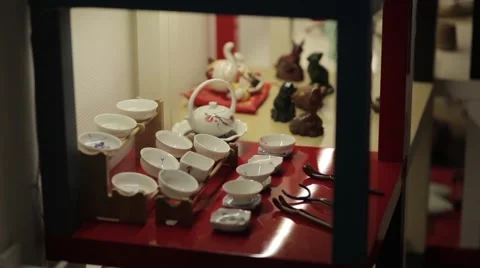 Chinese tea ceremony Stock Footage 56490679