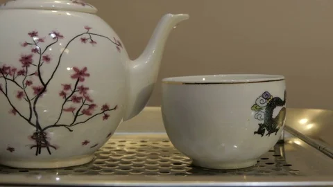 Chinese Tea ceremony Stock Footage 79048700