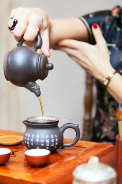 Chinese tea ceremony Stock Photos