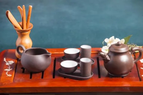 Chinese tea ceremony Stock Photos