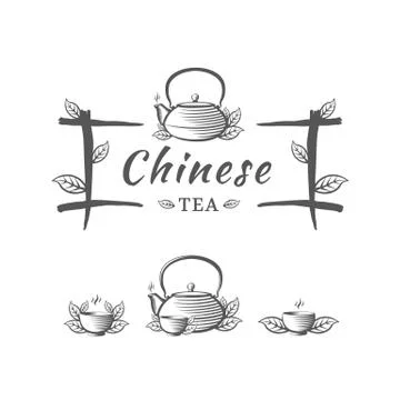 Chinese tea Stock Illustration