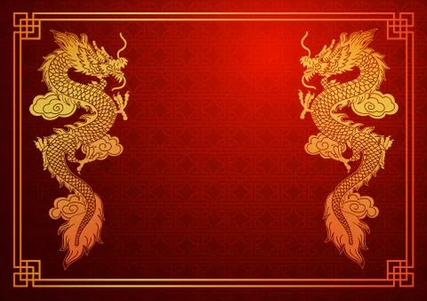 Chinese template Stock Illustration