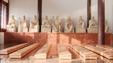 Chinese temple Buddhism Stock-Footage 134508531