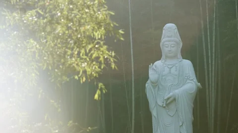 Chinese temple Buddhism Video stock 134512334