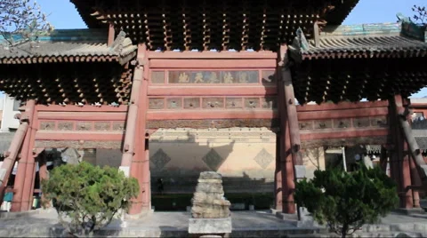 Chinese temple Stock Footage 906318