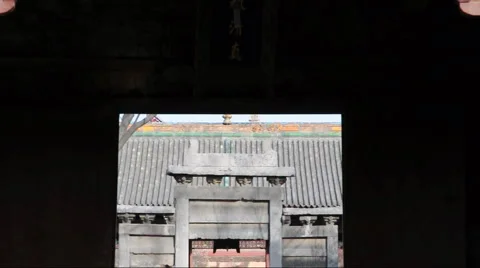 Chinese temple Stock Footage 906555