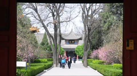 Chinese temple Stock Footage 907627