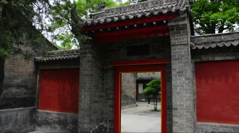 Chinese temple Stock Footage 908615