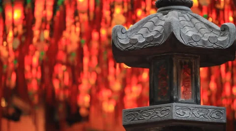 Chinese temple Stock Footage 34522367