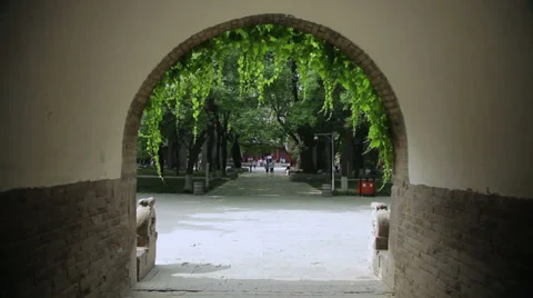 Chinese temple Stock Footage 35533517