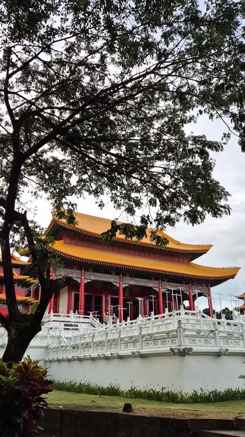 Chinese temple Stock Footage 298923963