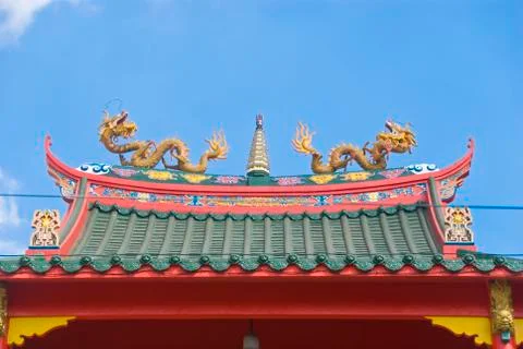 Chinese temple Stock Photos