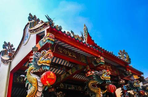 Chinese temple Stock Photos
