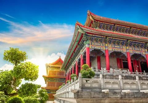 Chinese temple Stock Photos