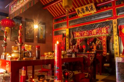 Chinese Temple Foto stock