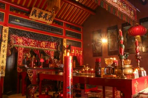 Chinese Temple Foto stock