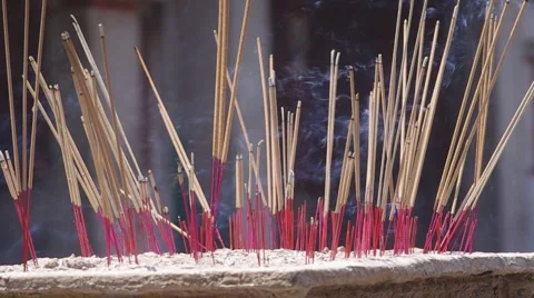 Chinese temple scene Stock Footage 2924179