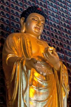 Chinese temples, statues, Stock Photos