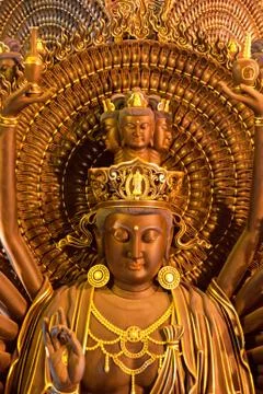 Chinese temples, statues, Stock Photos