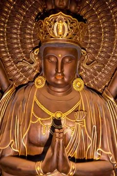 Chinese temples, statues, Stock Photos