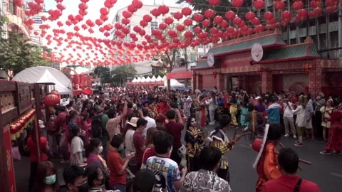 Chinese traditional drum performing. Vidéo 250467148