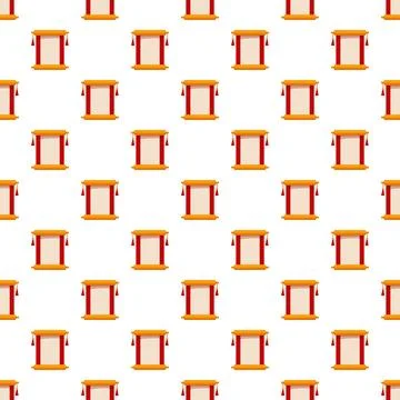 Chinese traditional scroll pattern on white background 스톡 일러스트
