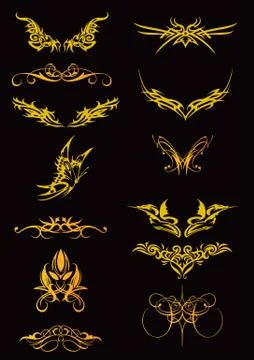 Chinese Vector Elements Stock Illustration