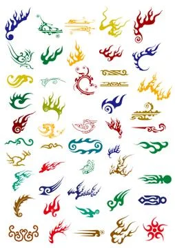 Chinese Vector Elements Stock Illustration