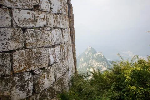 Chinese Wall Bricks 写真素材