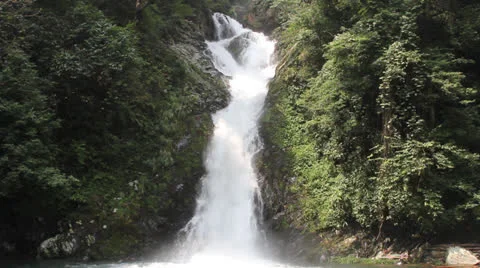 Chinese Waterfall Video stock 22606742