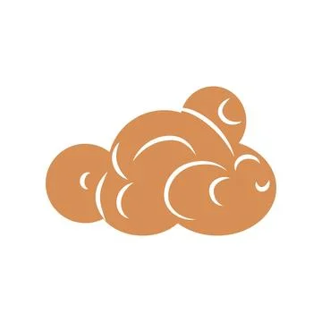 Chinese wave clouds in flat design. Traditional oriental curve pattern. Vec.. Illustrazione stock