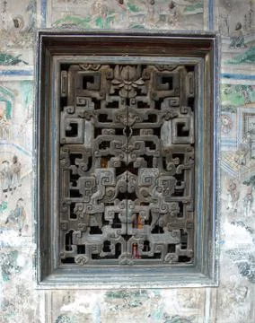 Chinese window Stock Photos