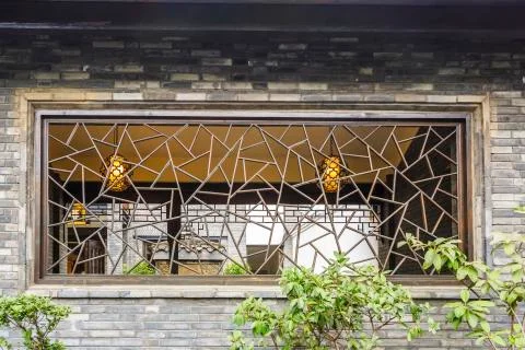 Chinese window Stock Photos