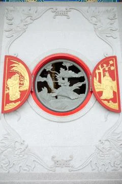 Chinese window style Foto stock