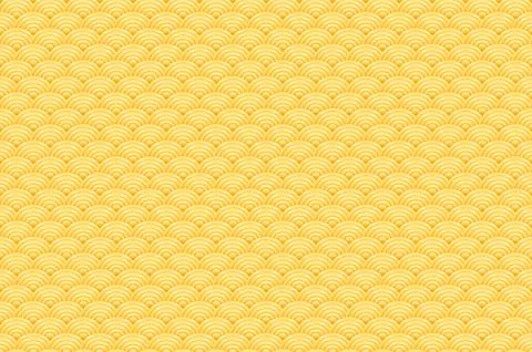 Chinese yellow gold seamless pattern dragon fish scales simple seamless pat.. Stock Illustration