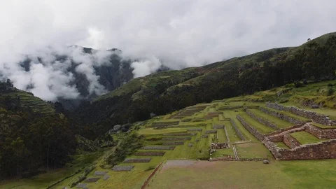 Chinqueros Ruins In Cusco Stock Footage 112211689