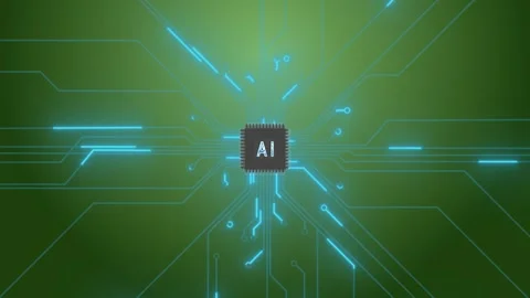Chip AI Stock Footage 251380436