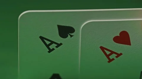 Chip and two aces in 4k (UHD) Stock Footage 142204584