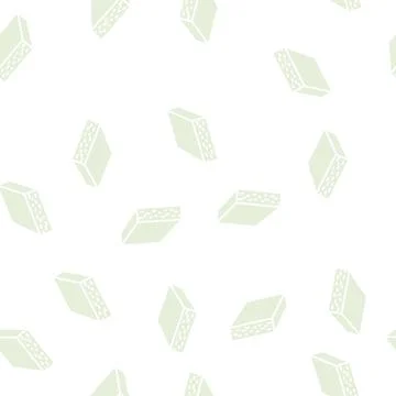 Chip board glyph seamless pattern Illustrazione stock