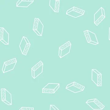 Chip board line seamless pattern Stock Illustration