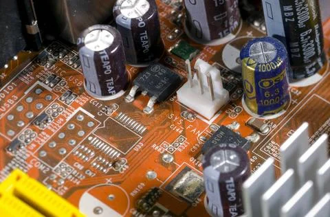 Chip componen chip component of the computer unit Copyright: xZoonar.com/A... Stock Photos