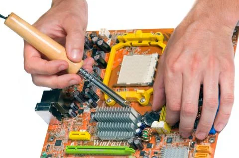 Chip component 스톡 사진