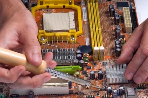 Chip component Stock-Fotos