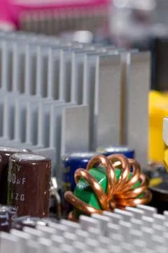 Chip for a computer chip for a computer with various elements Copyright: x... Stock Photos