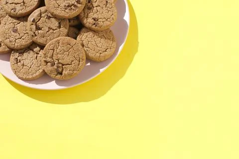 Chip cookies Stock Photos