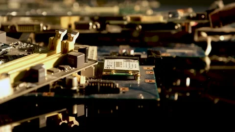 The Chip Crisis, The World's Big Problem 스톡 동영상 219736703