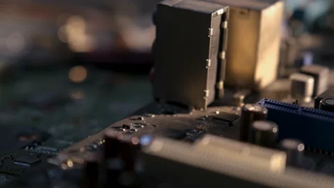 The Chip Crisis, The World's Big Problem 動画素材 219740032