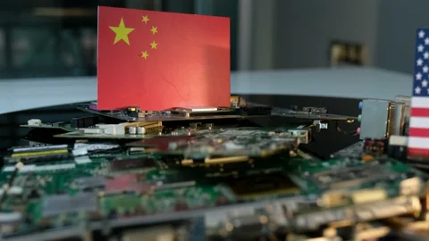 The Chip Crisis, The World's Big Problem 動画素材 219748836