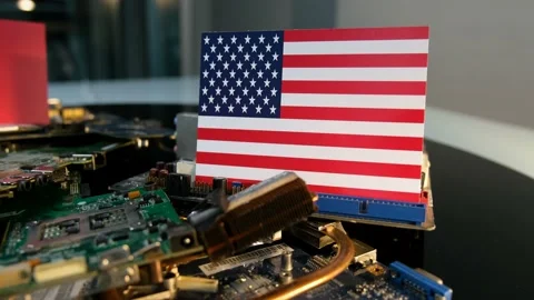 The Chip Crisis, The World's Big Problem 動画素材 219749054